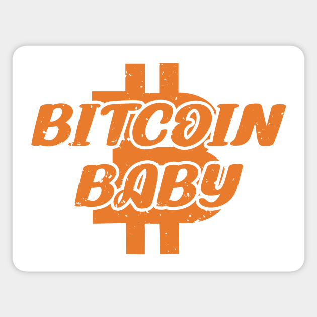 Bitcoin Baby Sticker by CryptoHunter